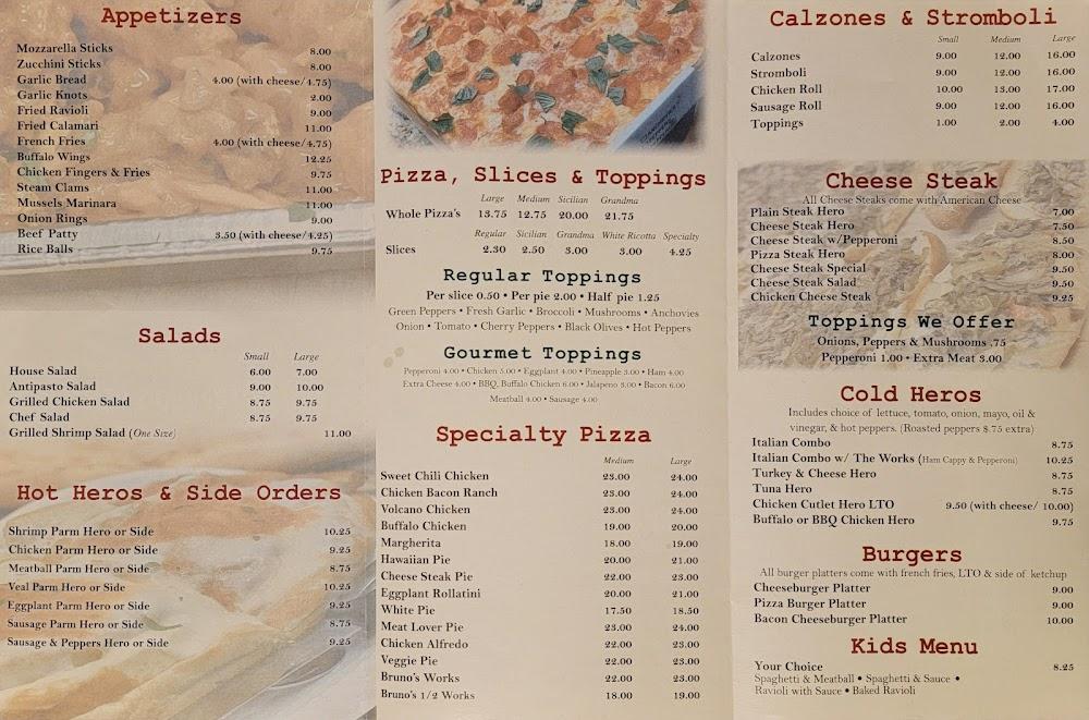 Brother Bruno's Pizzeria Middletown Menu image 3